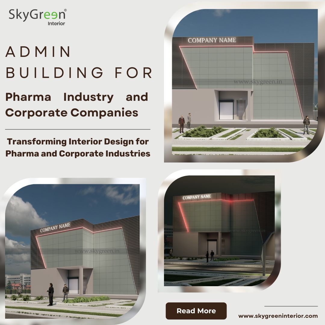 Transforming Interior Design for Pharma and Corporate Industries - Skygreen Interior
