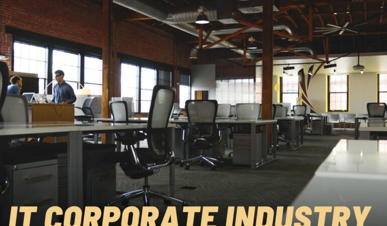 IT Corporate Industry Interior Design Services in Ahmedabad